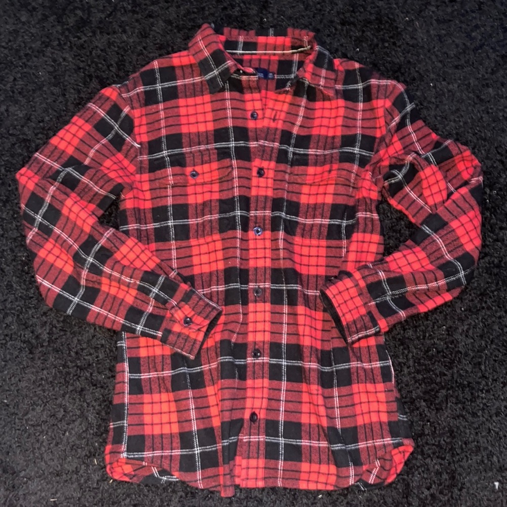 Simple Black and Red flannel